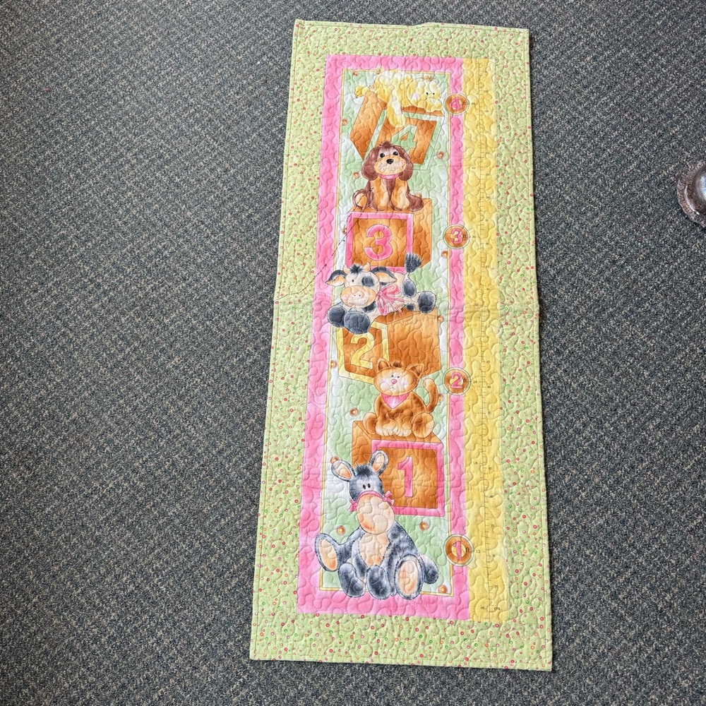Handmade Quilted Growth Quilt